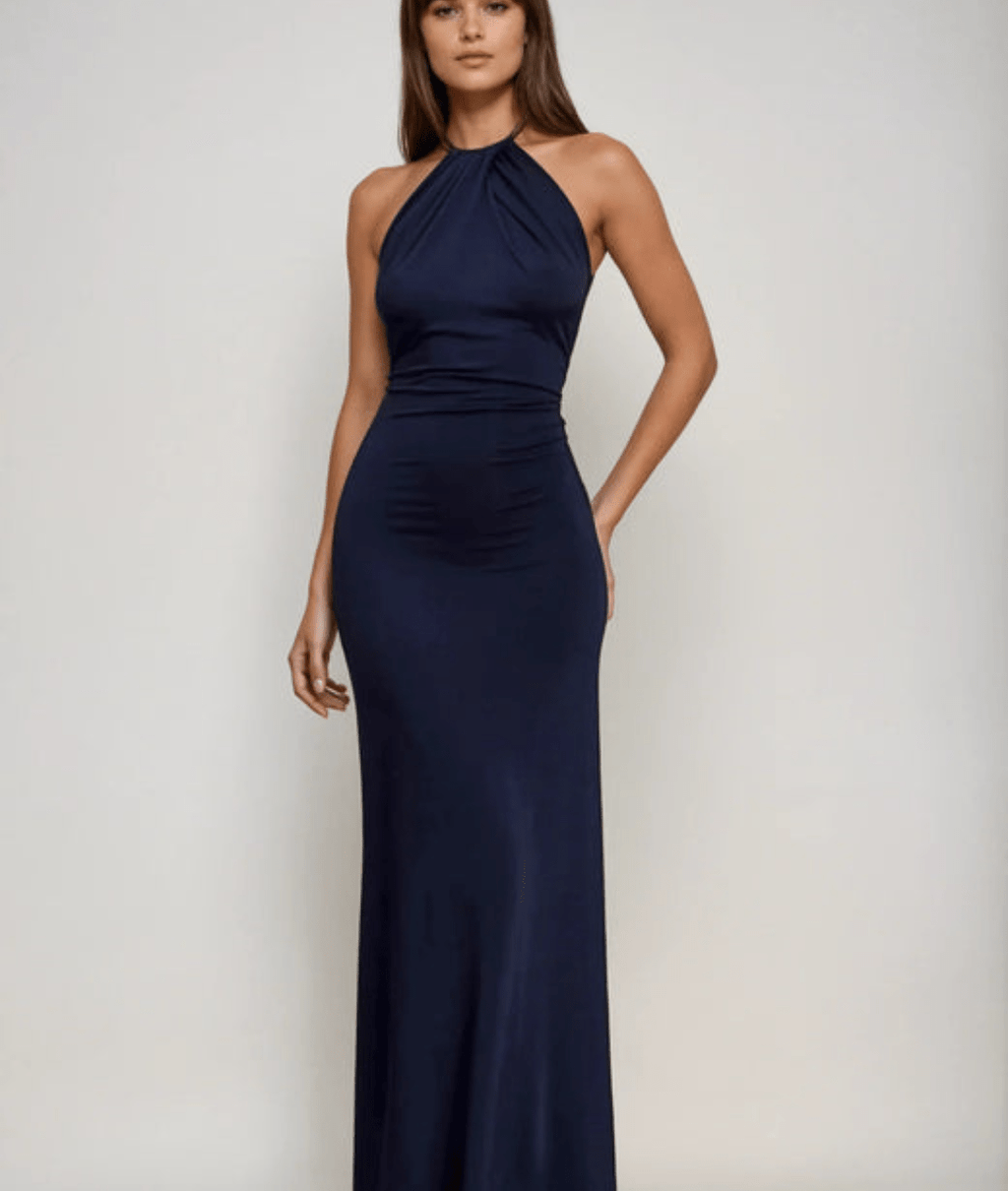 Franziska – Elegant Halter Neck Dress - Image 4
