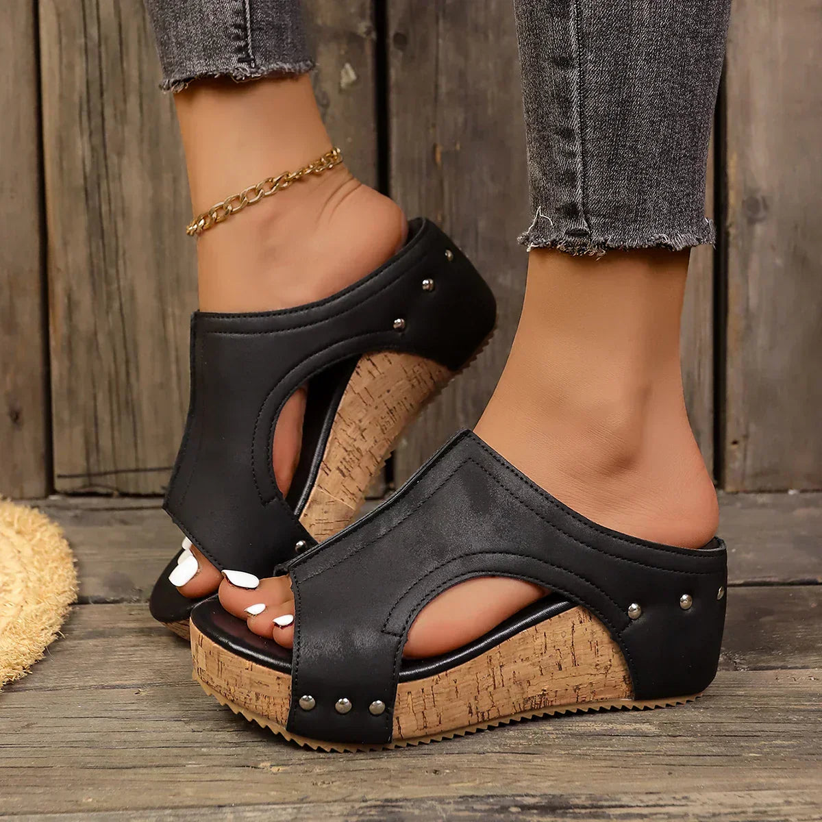 Maren – Women Wedge Sandals - Image 3