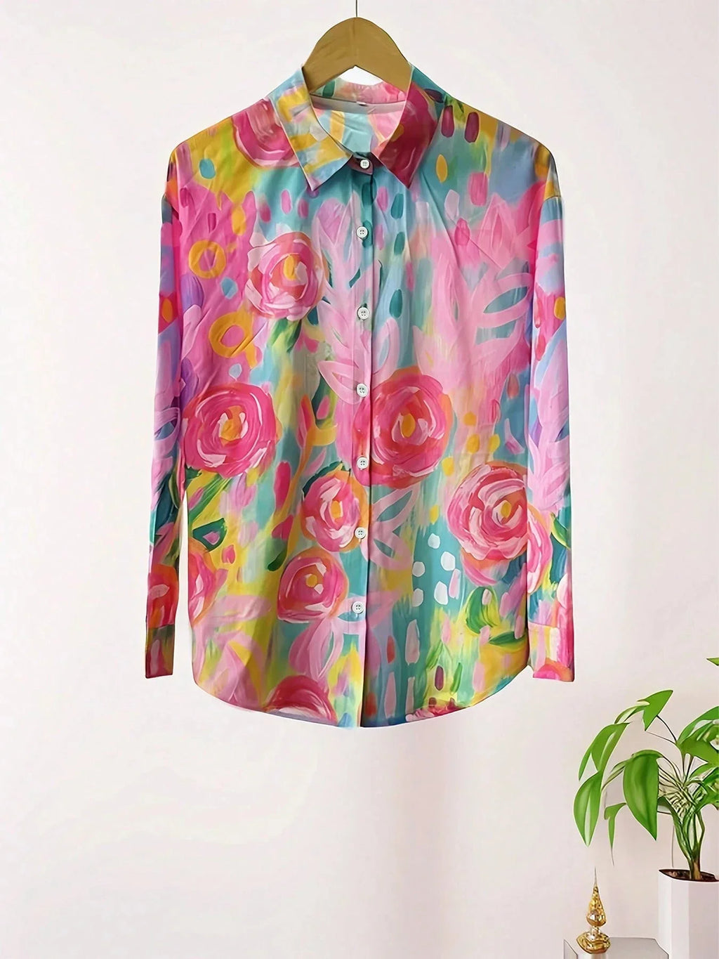 Renate – Women Floral Print Blouse - Image 7