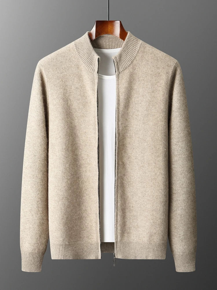 Men's bomber jacket with a soft texture and front zipper - J&B; - 15 - Elvaroza.com