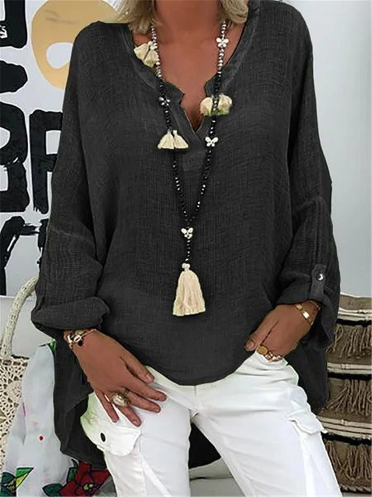 Anna – Women’s Relaxed Fit Blouse - Image 3