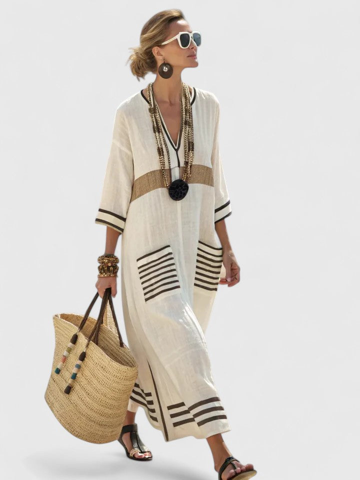Franziska – Bohemian Relaxed Fit Dress - Image 2