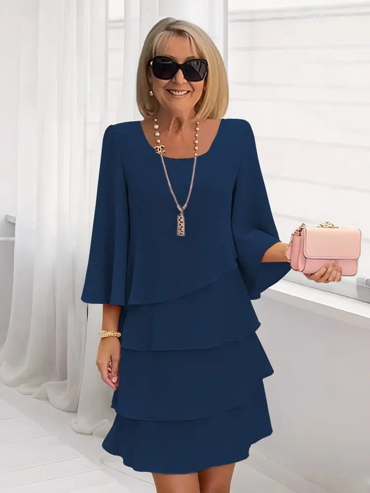 Josefine – Elegant Ruffle Dress - Image 2