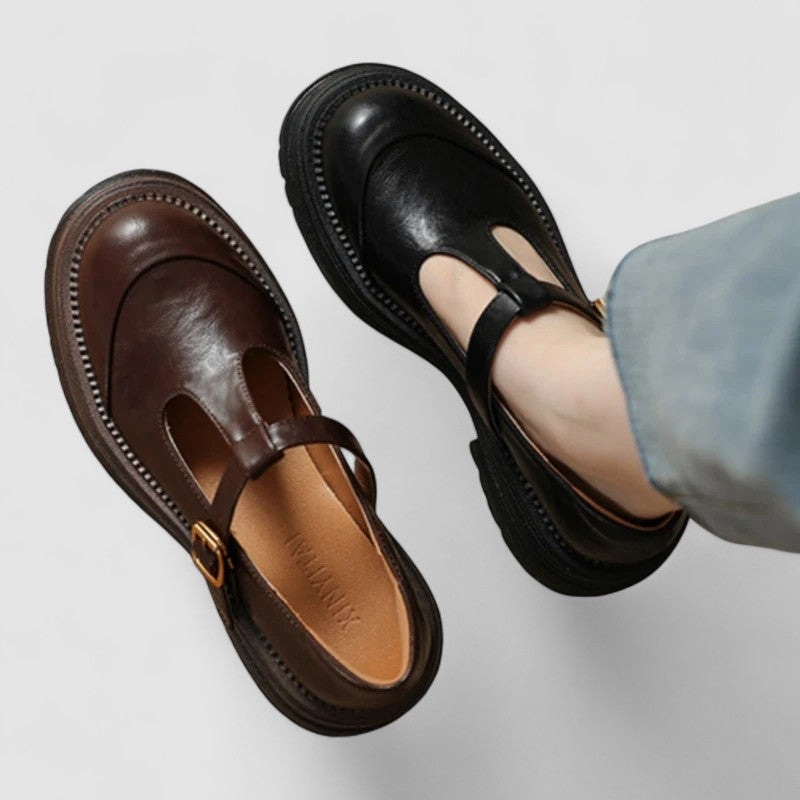 Emily – Women Chunky Strap Shoes - Image 6