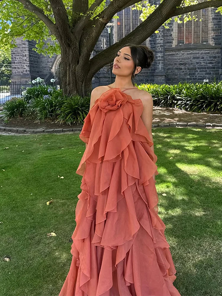 Annika – Layered Ruffle Dress - Image 3