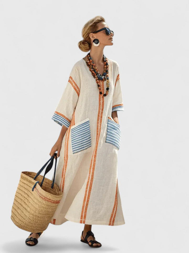 Franziska – Bohemian Relaxed Fit Dress - Image 5