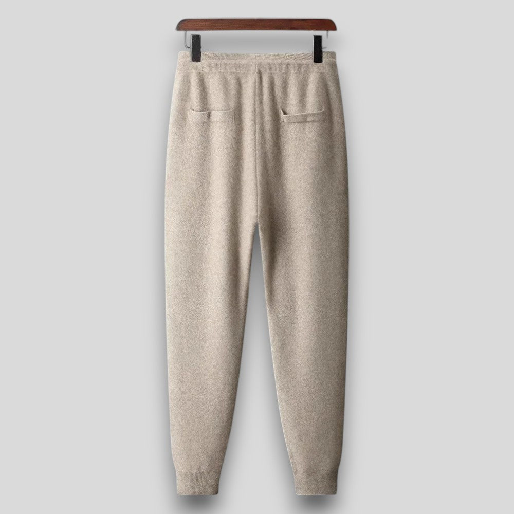 Two-piece set for women: loose-fitting cardigan and drawstring sweatpants - J&B; - 4 - Elvaroza.com