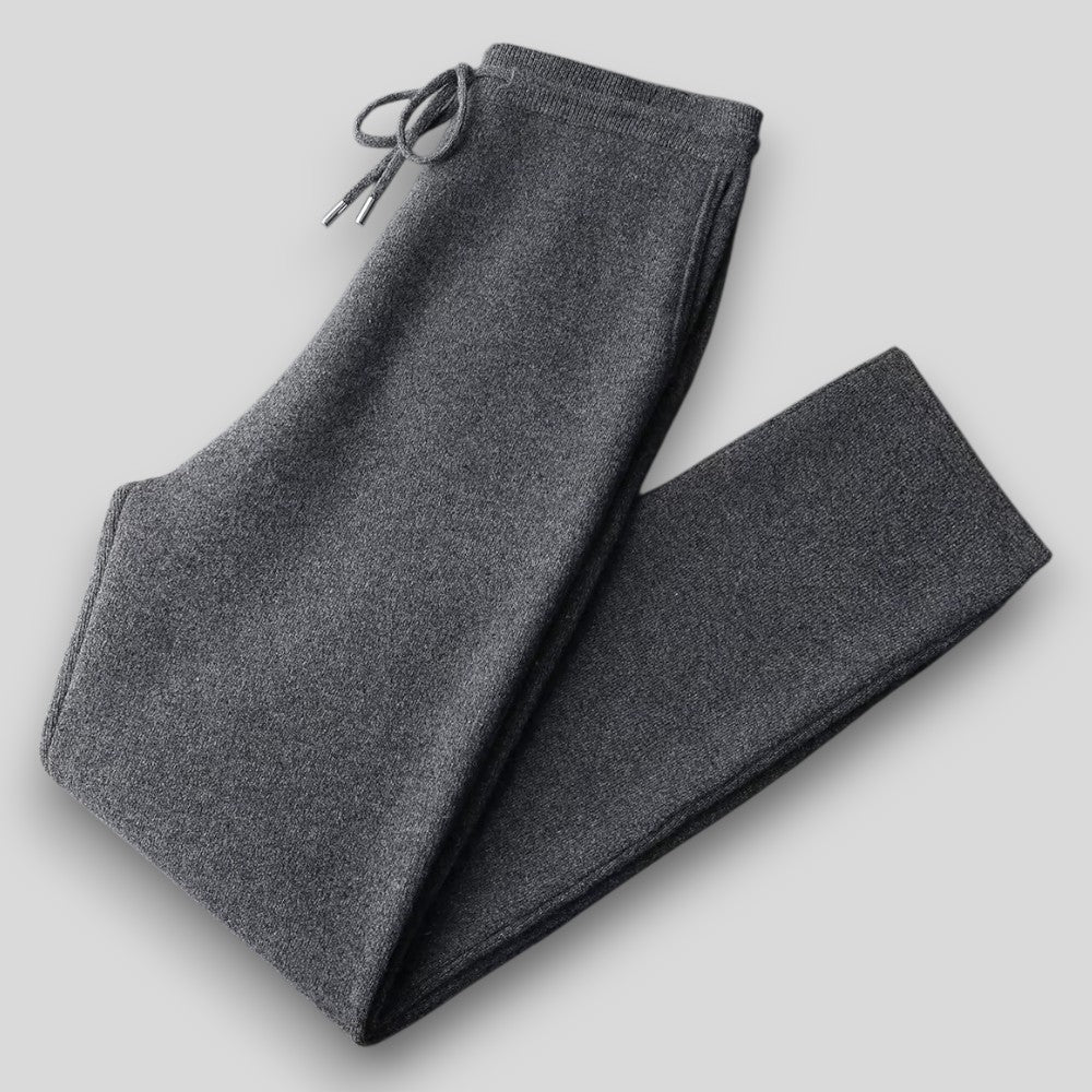 Two-piece set for women: loose-fitting cardigan and drawstring sweatpants - J&B; - 8 - Elvaroza.com