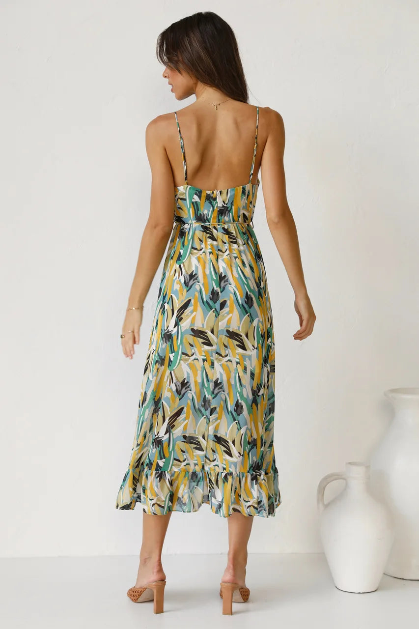 Katrin – Women Floral Print Maxi Dress - Image 6