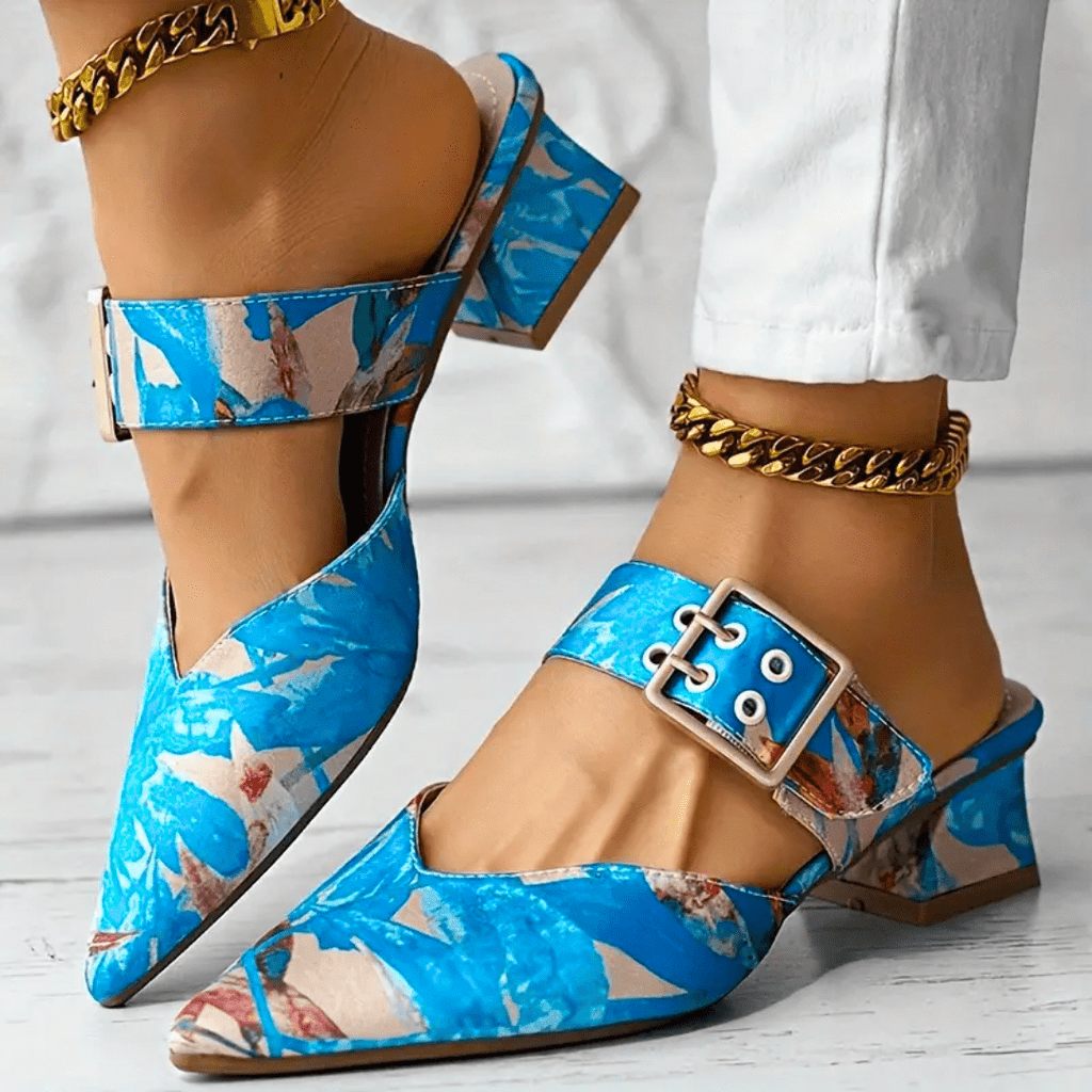 Johanna – Elegant Heeled Mules - Image 2