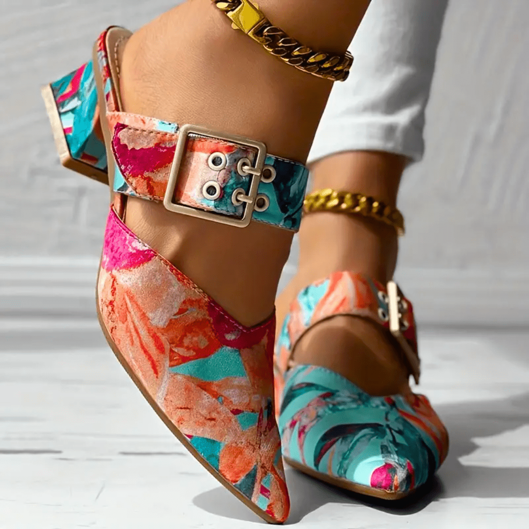 Johanna – Elegant Heeled Mules - Image 4