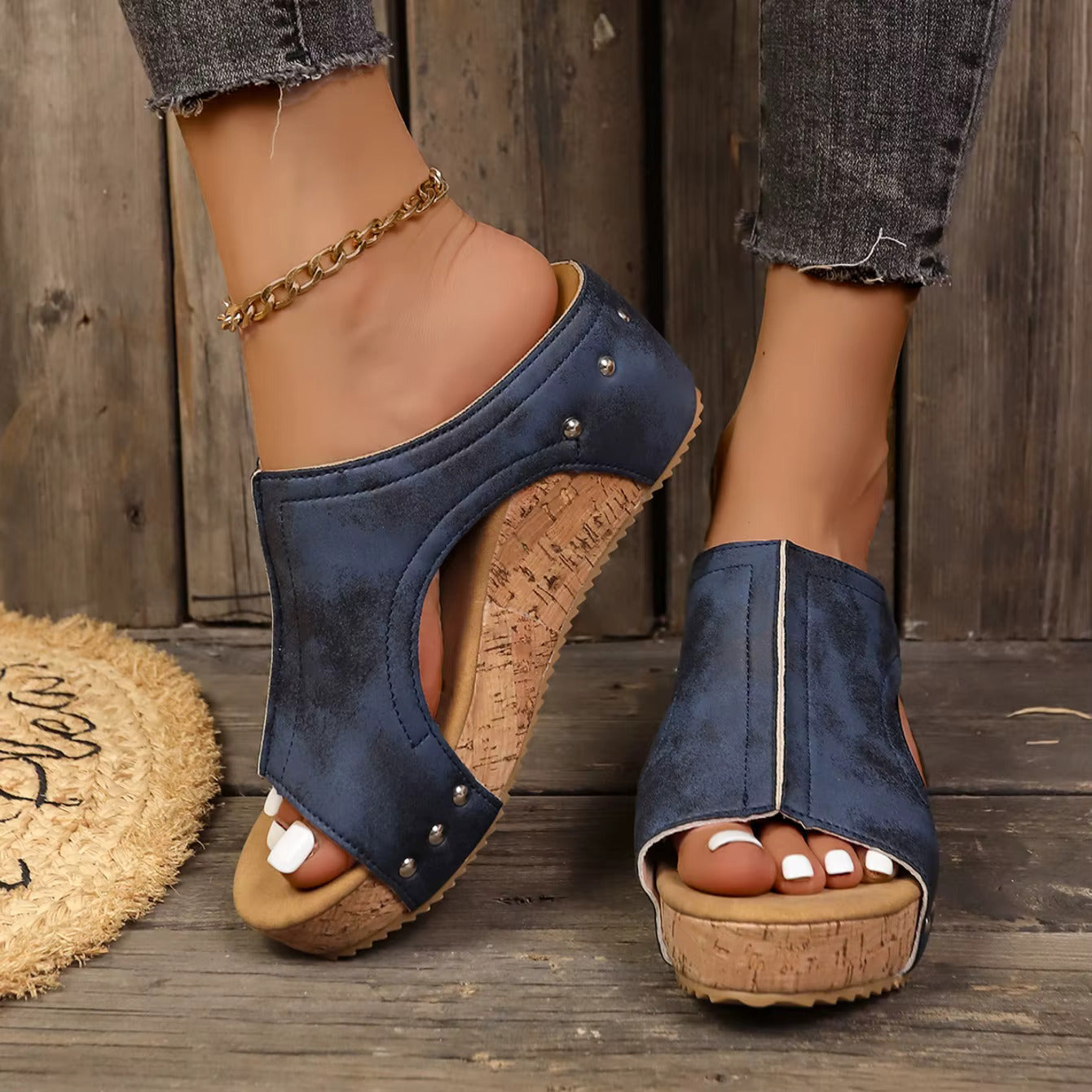 Maren – Women Wedge Sandals - Image 4