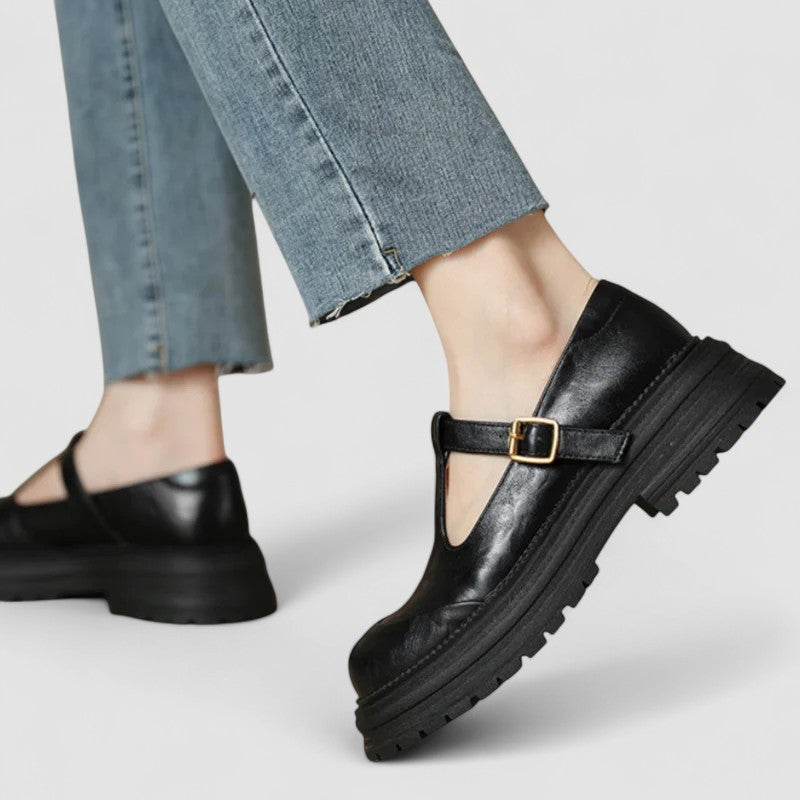 Emily – Women Chunky Strap Shoes - Image 5