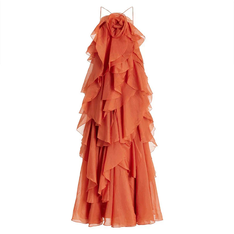 Annika – Layered Ruffle Dress - Image 7