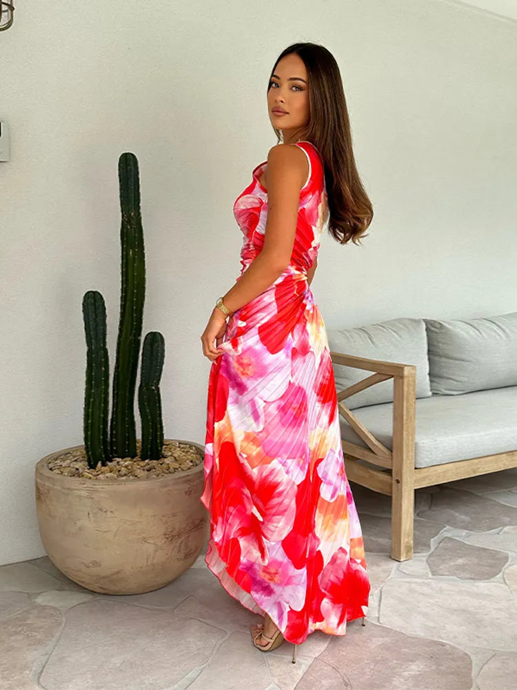 Gerda – Elegant Pleated Summer Dress - Image 8