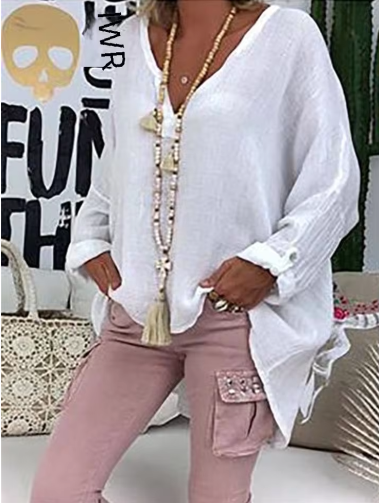 Anna – Women’s Relaxed Fit Blouse - Image 4