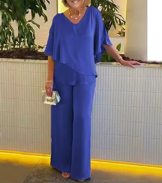 Monika – Women Elegant Layered Jumpsuit - Image 1