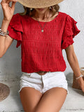 Susanne – Women Ruffled Sleeve Blouse - Image 1