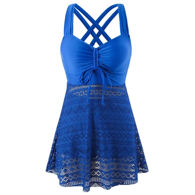 Emilia – Women Swim Dress with Skirt - Image 2