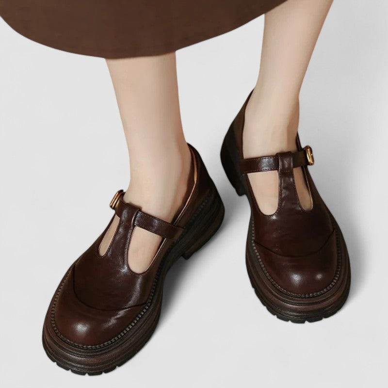 Emily – Women Chunky Strap Shoes - Image 1