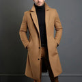 Men's winter coat in a tailored fit with a drooping lapel and button placket - J&B; - 1 - Elvaroza.com