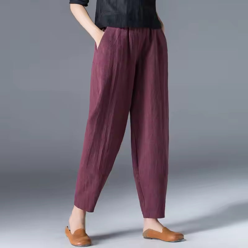 Vanessa – Women’s Lightweight Summer Trousers - Image 9