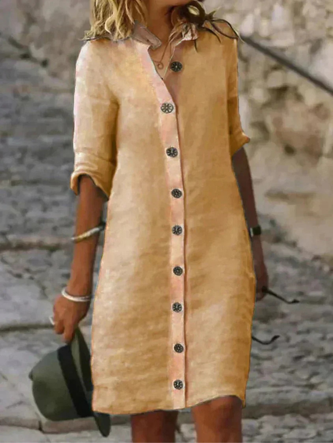 Leah – Half-sleeved Summer Dress - Image 3