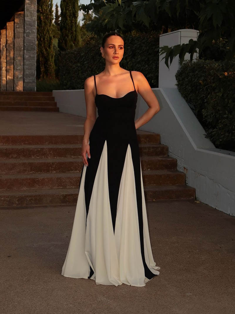 Franziska – Women Elegant Maxi Dress - Image 3