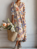 Christa – Floral Maxi Dress - Image 1