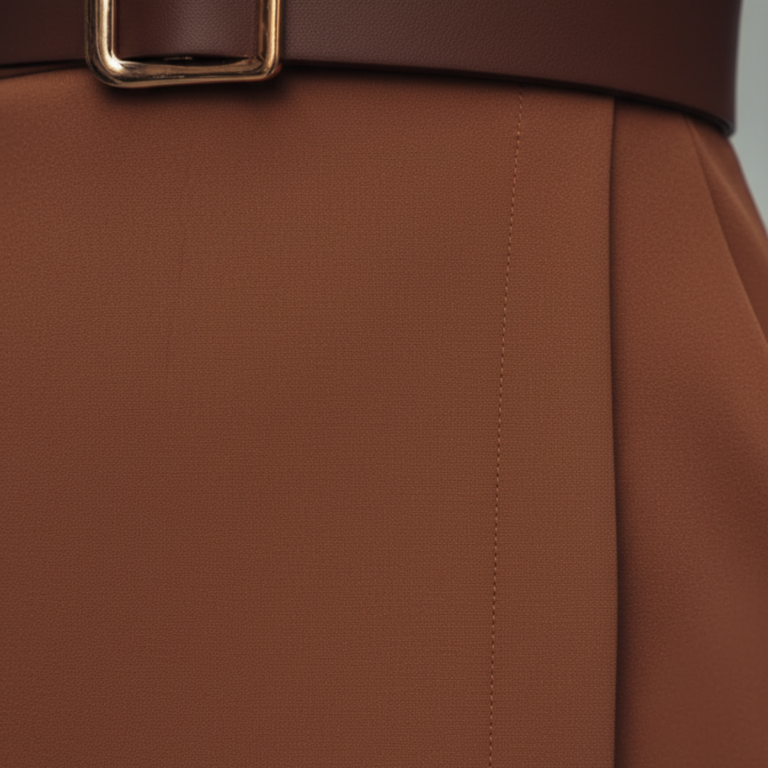 Doreen – Elegantes Midikleid mit Gürtel für Damen - Image 8