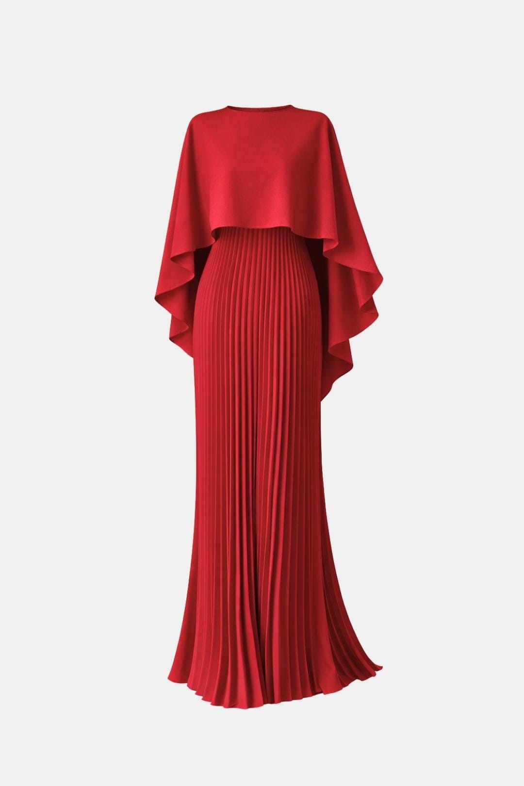 Anna – Elegant Pleated Chiffon Dress - Image 8