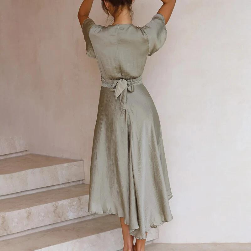 Yvonne – Elegantes Wickelkleid für Damen - Image 6