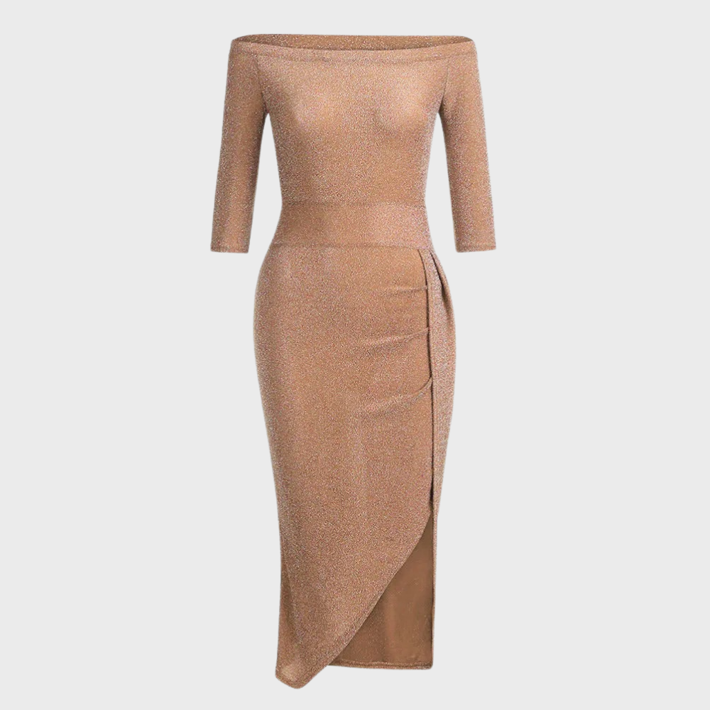 Cäcilia – Elegant Off-Shoulder Dress - Image 6