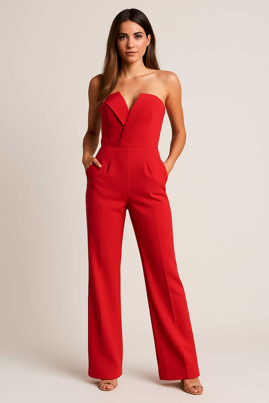 Mira – Sleeveless One-Piece Jumpsuit - Image 3