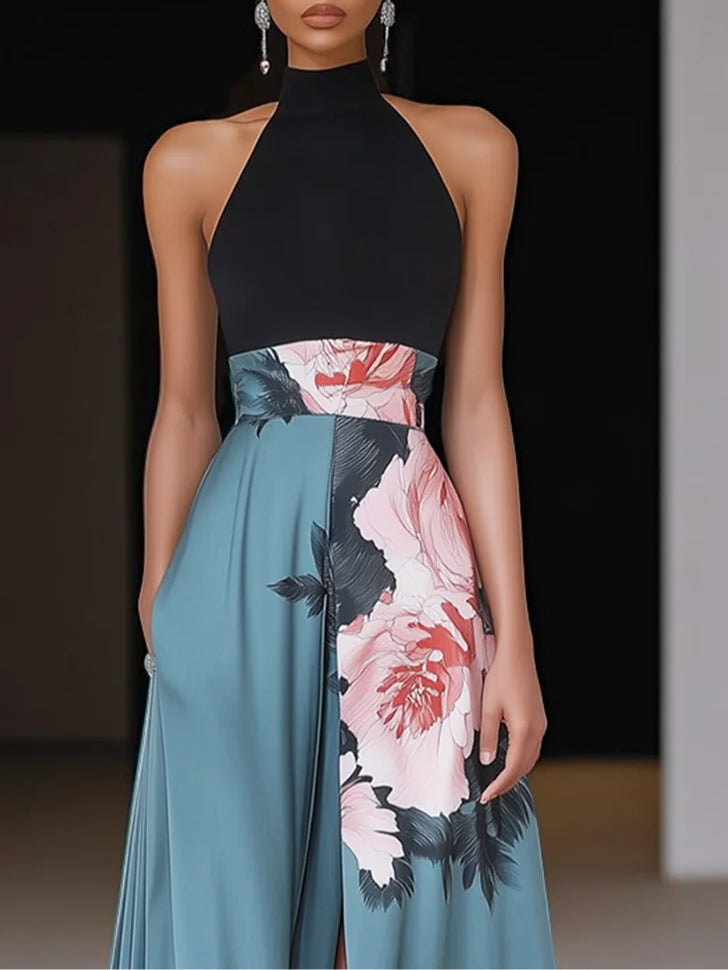 Sofia – Women Elegant Floral Maxi Dress - Image 2