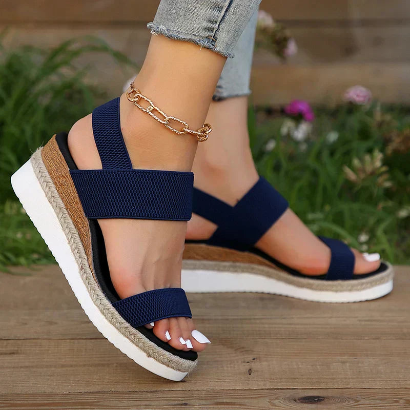 Luna – Women Casual Wedge Sandals - Image 11
