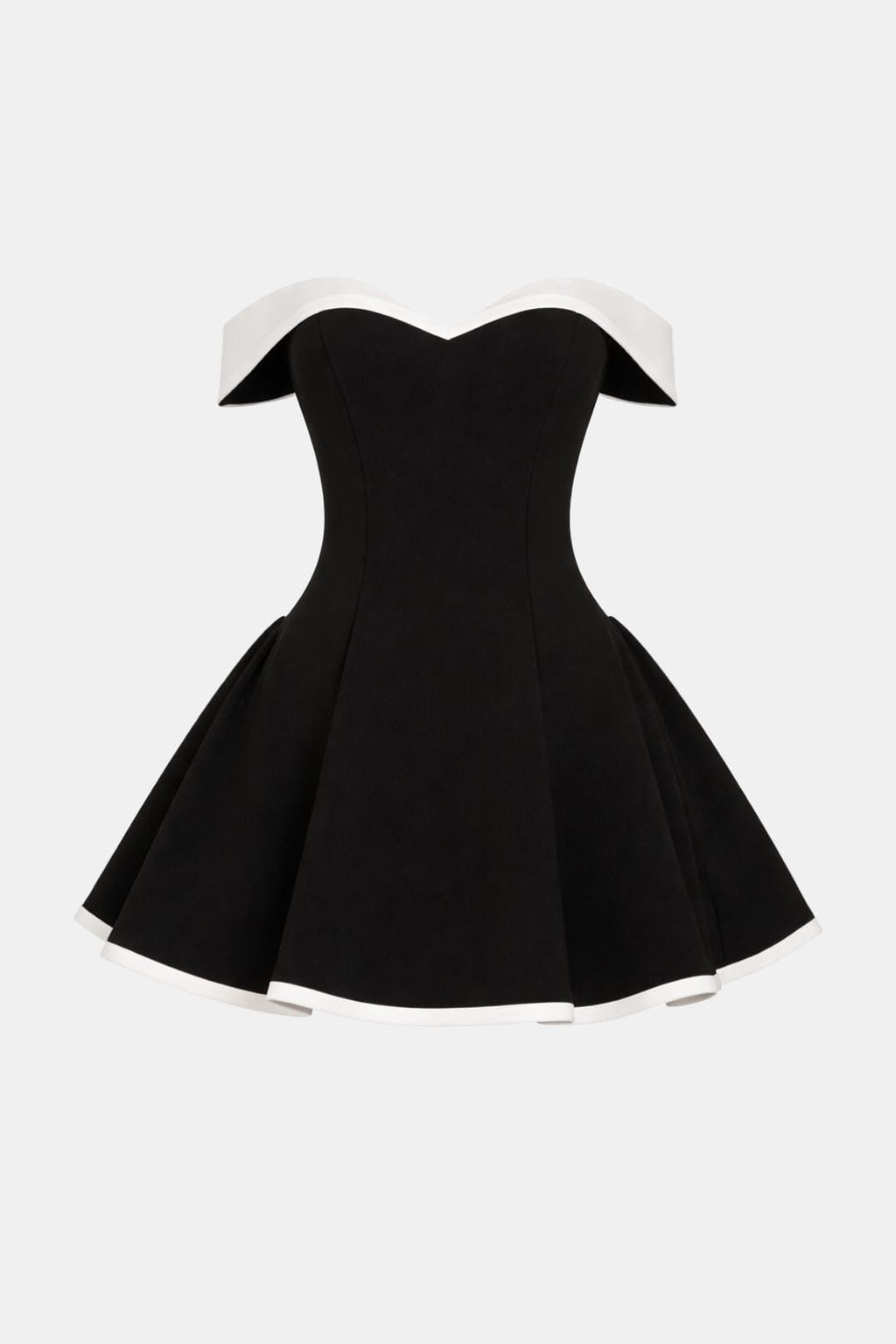Emilia – Off-Shoulder Sculpted Dress - Image 8