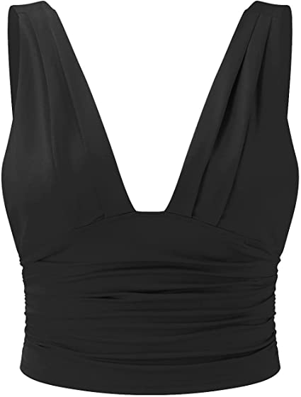 Kerstin – Elegant V-Neck with ruffles Blouse - Image 2