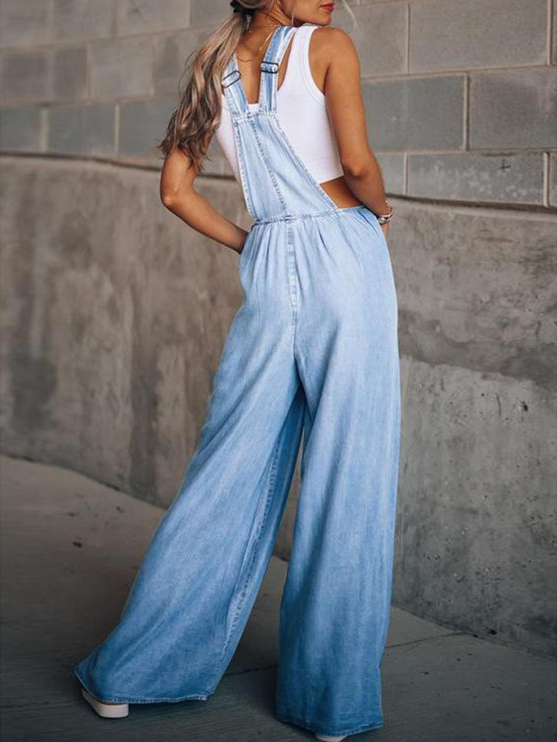 Lotte – Chic Denim Jumpsuit - Image 6