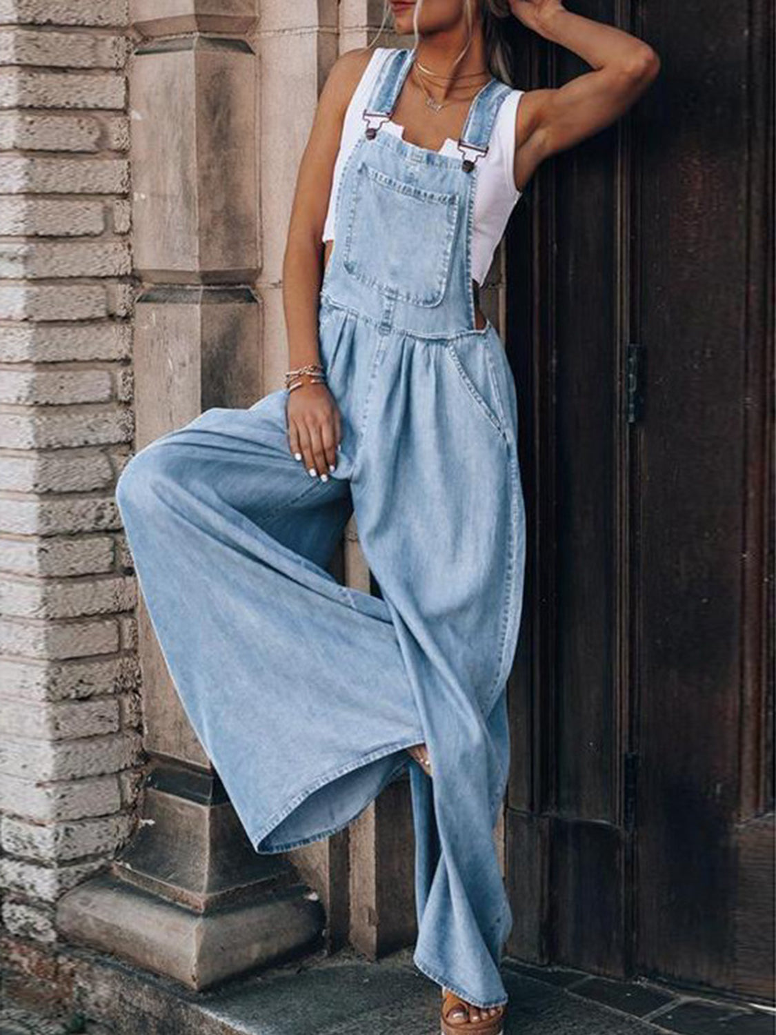 Lotte – Chic Denim Jumpsuit - Image 5