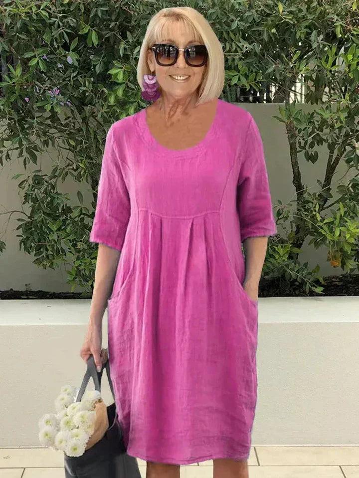 Sandra – Women Loose with Pockets Dress - Image 4