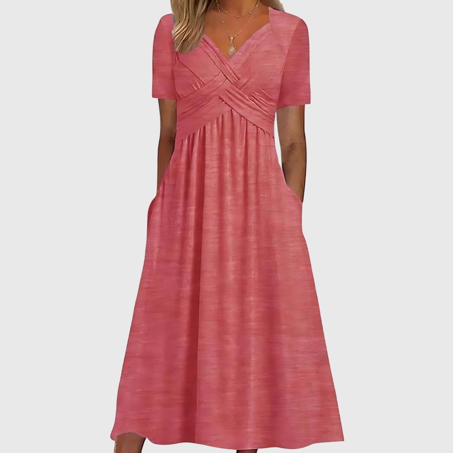 Antonia – Tummy Wedding Guest Dress - Image 3
