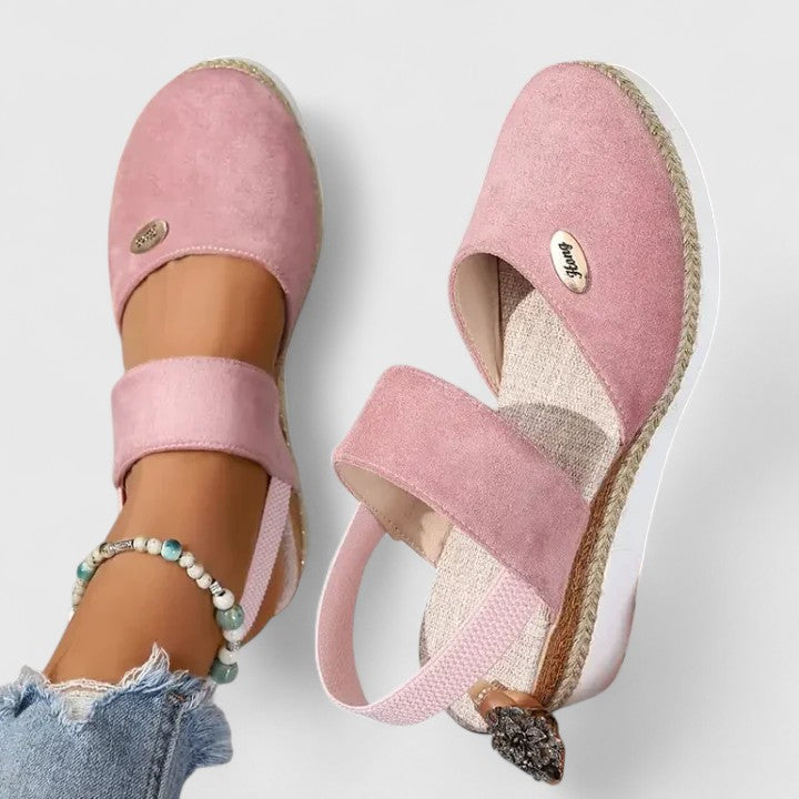 Aria – Stylish Wedge Sandals - Image 3