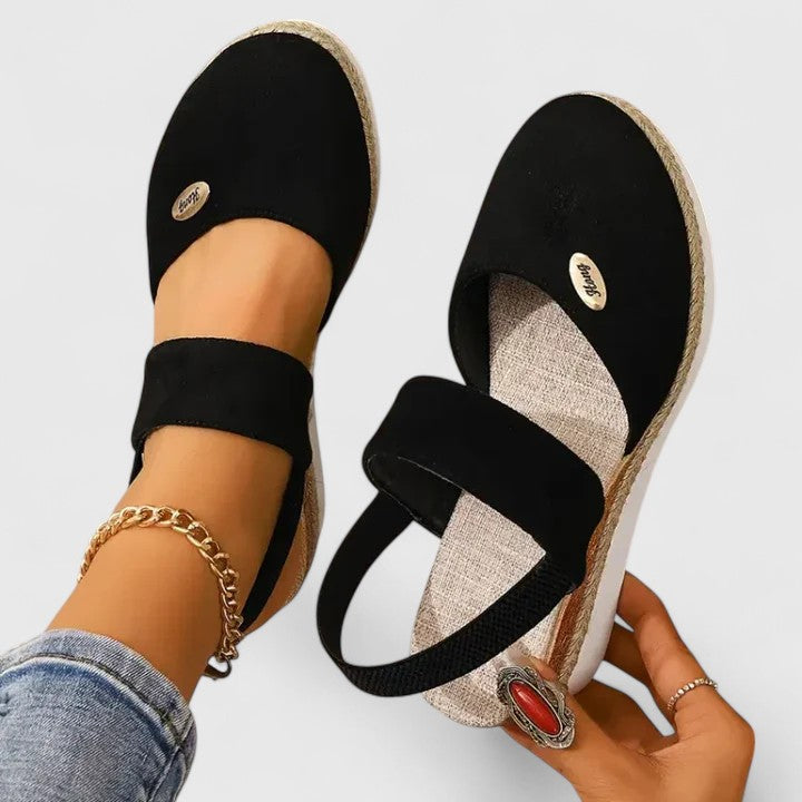 Aria – Stylish Wedge Sandals - Image 4
