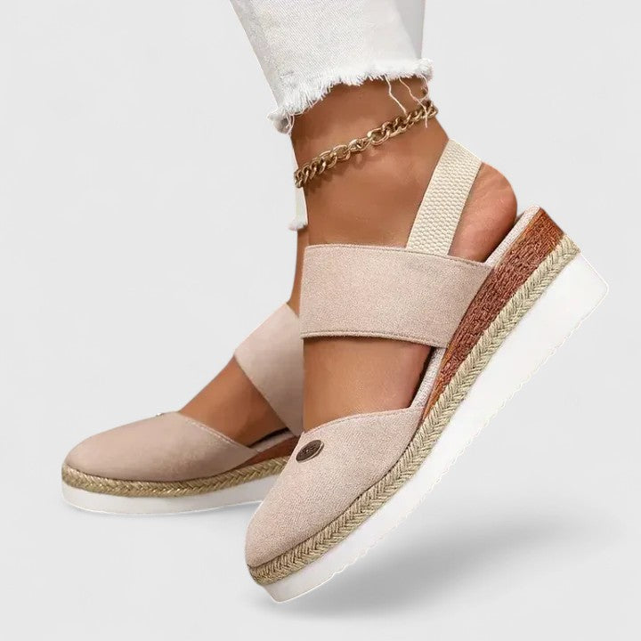 Aria – Stylish Wedge Sandals - Image 5