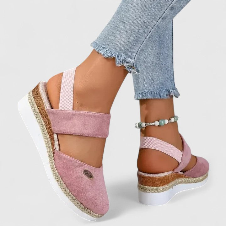 Aria – Stylish Wedge Sandals - Image 7