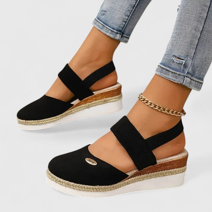 Aria – Stylish Wedge Sandals - Image 1