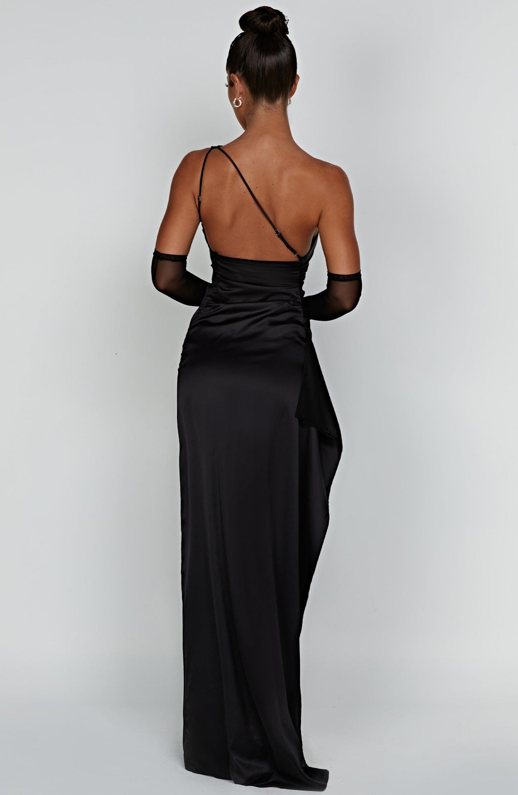 Lea – Elegant One Shoulder Dress - Image 4