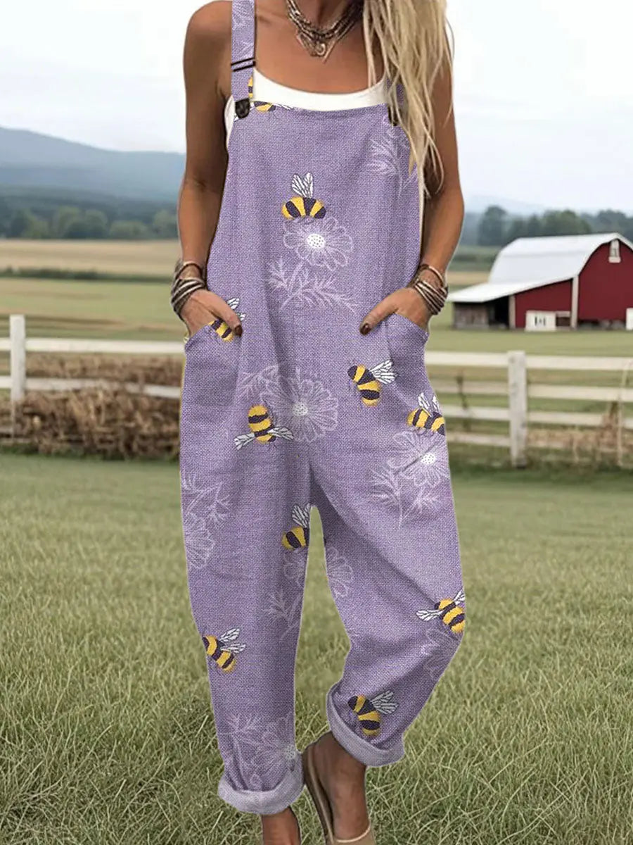 Rose – Floral Summer Jumpsuit - Image 1