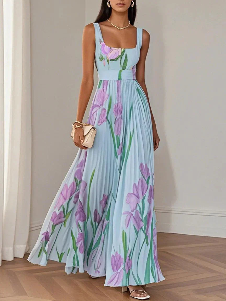 Lieselotte – Women Floral Print Maxi Dress - Image 3
